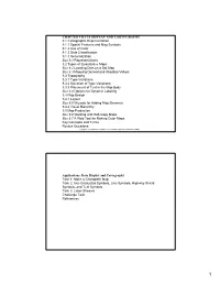CHAPTER 9 DATA DISPLAY and CARTOGRAPHY 9.1 Cartographic