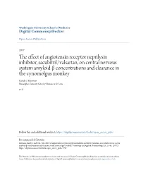 The Effect of Angiotensin Receptor
