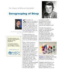 The Legacy of Rebecca Lancefield