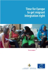 Time for Europe to Get Migrant Integration Right