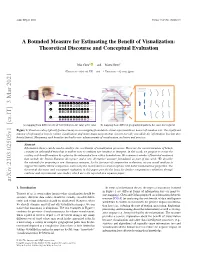 A Bounded Measure for Estimating the Benefit of Visualization