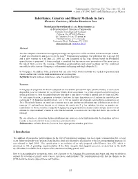 Inheritance, Generics and Binary Methods in Java Herencia, Genéricos Y Métodos Binarios En Java