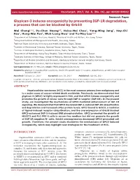 Glypican-3 Induces Oncogenicity by Preventing IGF-1R Degradation, a Process That Can Be Blocked by Grb10