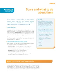 Scars and What to Do About Them