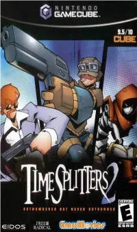 TIMESPLITTERS 2Player(S) Inserted Into a Memory Card Slot (A/B)