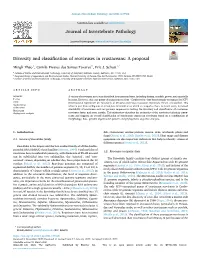 Diversity and Classification of Reoviruses in Crustaceans: a Proposal