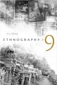 Ethnography #9 This Page Intentionally Left Blank # ETHNOGRAPHY Alan Klima 9