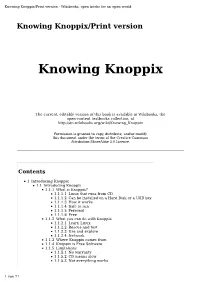 Knowing Knoppix/Print Version - Wikibooks, Open Books for an Open World