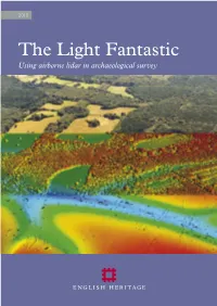 The Light Fantastic: Using Airborne Lidar in Archaeological Survey