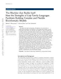 The Machine That Builds Itself: How the Strengths of Lisp Family