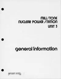 Application for OL,Consisting of General Info,Design Basis Response