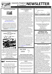 Newsletter Issue 415 April 2021