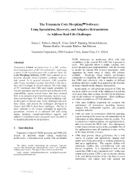 The Transmeta Code Morphing Software