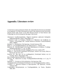 Appendix: Literature Review