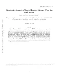 Arxiv:1912.07795V1 [Hep-Ph] 17 Dec 2019