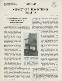 CONNECTICUT TERCENTENARY BULLETIN No