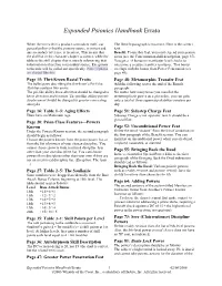 Expanded Psionics Handbook Errata