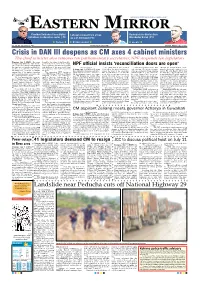 Full Support to the Decision of the Call Upon All Rank and File of the NPF in Between