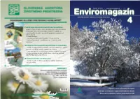 Publikácie S Environmentálnou Tematikou Vydané V Rámci Projektov