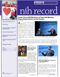 March 1, 2013, NIH Record, Vol. LXV, No. 5