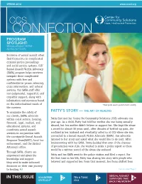 CCS Connection Spring 2016