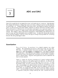 CHAPTER 3 ADC and DAC