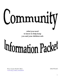 Community Information Packet