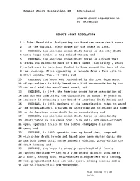 Senate Joint Resolution 10 - Introduced