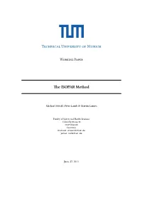 The ISOPAR Method: a Performance Analysis Project on the Shotlink™Database