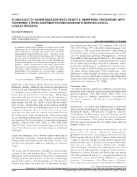 Ambrose Checklist of Assassin Bugs 871 FINAL