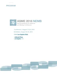 Final Program