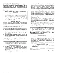 HIGHLIGHTS of PRESCRIBING INFORMATION These Highlights Do Not Include All the Information Needed to Use LAMIVUDINE and TENOFOVIR