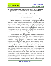 Vol 2 Issue 4, 2009 Alcidodes Ludificator Faust. : a Serious Insect