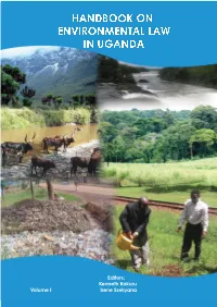 Handbook on Environmental Law in Uganda