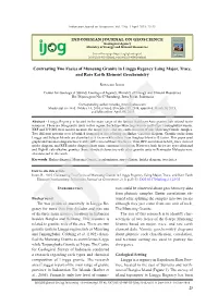 INDONESIAN JOURNAL on GEOSCIENCE Contrasting Two