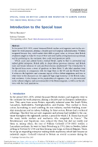 Introduction to the Special Issue