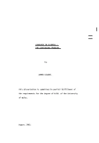 Language in Algeria : the Continuing Problem