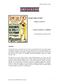 Some Like It Hot