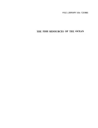 The Fish Resources of the Ocean