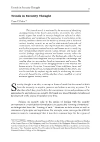 Trends in Security Thought 11