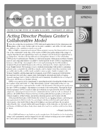 CSWS Newsletter Single Pages