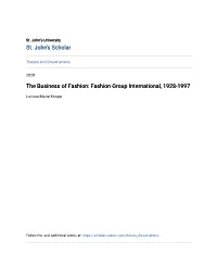 Fashion Group International, 1928-1997