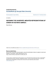 Imagining the Housewife: Mediated Representations of Gender in Post-War America