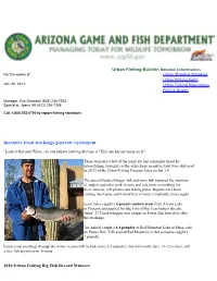 Incentive Trout Stockings Generate Excitement