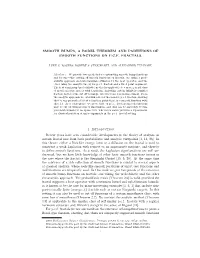 Smooth Bumps, a Borel Theorem and Partitions of Smooth Functions on P.C.F. Fractals