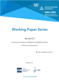 Working Paper Series