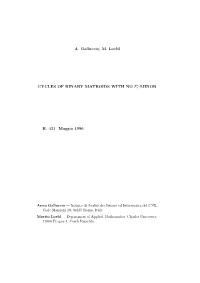 Cycles of Binary Matroids with No F* 7 -Minor