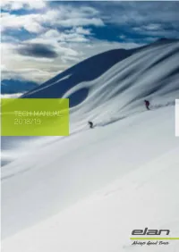 Tech Manual 2018/19