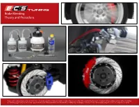 Brake Bleeding Theory and Procedure