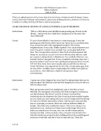 Interview with Professor James Crotty Umass Amherst June 3, 2016 1 Of